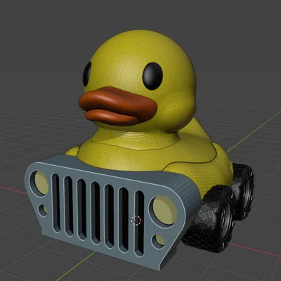 Jeep Duck - Chú vịt độc đáo cho xe Jeep