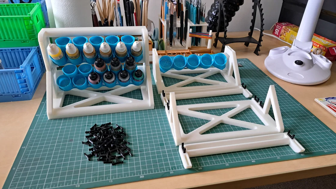 Kệ sơn đứng dạng module (Modular Vertical Paint Rack) - Image 6