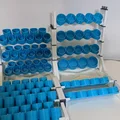 Kệ sơn đứng dạng module (Modular Vertical Paint Rack) - Thumbnail 10