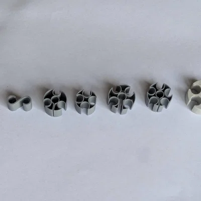 Kẹp giữ ống PTFE & dây cáp (Clips for PTFE tube cable, cable holder)