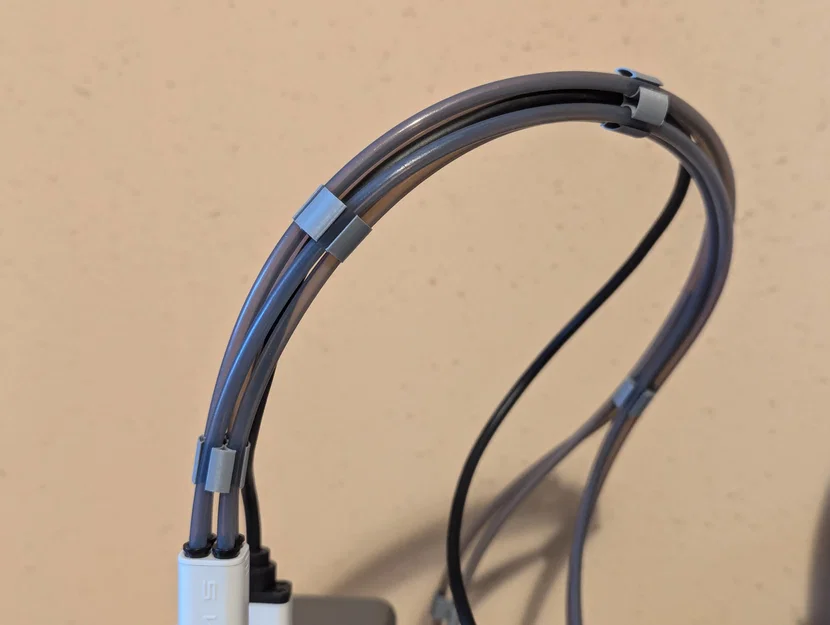 Kẹp giữ ống PTFE & dây cáp (Clips for PTFE tube cable, cable holder) - Image 4