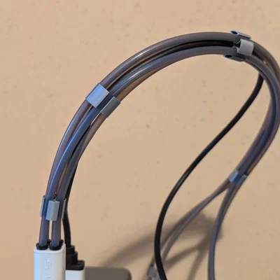 Kẹp giữ ống PTFE & dây cáp (Clips for PTFE tube cable, cable holder)
