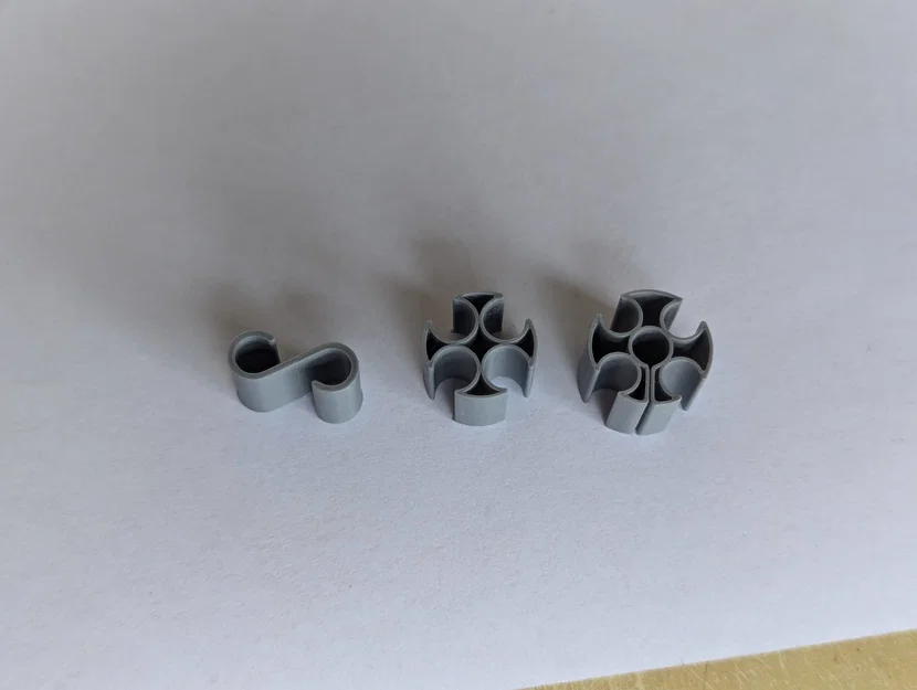 Kẹp giữ ống PTFE & dây cáp (Clips for PTFE tube cable, cable holder) - Image 8