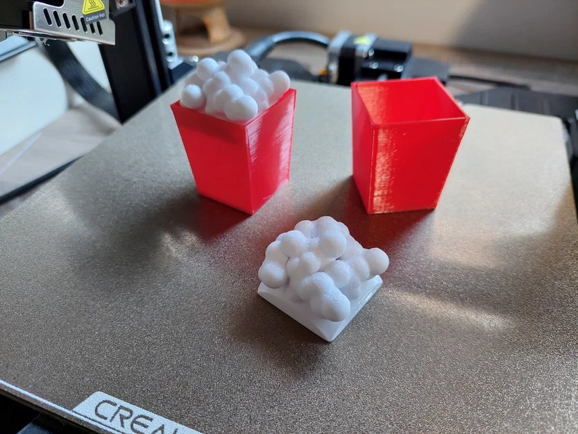 Mô hình hộp đựng bắp rang bơ (Cartoon Popcorn Box Container) dễ thương - Image 2