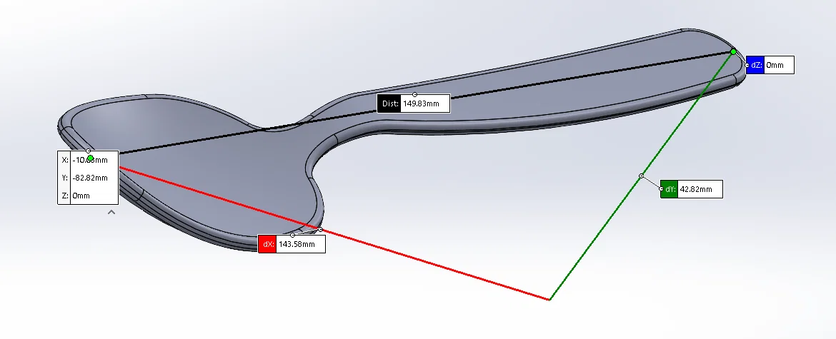 Mẫu in 3D Chiếc Muỗng Khổng Lồ (Comically Large Spoon) độc đáo - Image 2