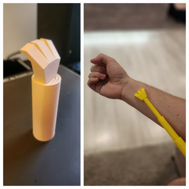 Collapsible Scratcher (Cây gãi lưng xếp gọn, print-in-place) - Image 1