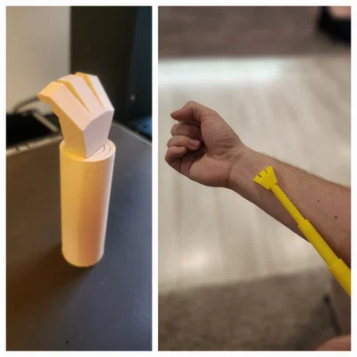 Collapsible Scratcher (Cây gãi lưng xếp gọn, print-in-place)