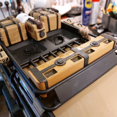 Trx4 Landrover Defender 1:10 – Roof Rack Dual Watertank
