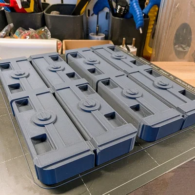 TRX4 Defender 1/10 - Bộ 4 bình tank cho baga nóc (lugage rack)