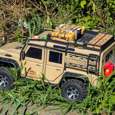 TRX4 Defender 1/10 - Bộ 4 bình tank cho baga nóc (lugage rack)
