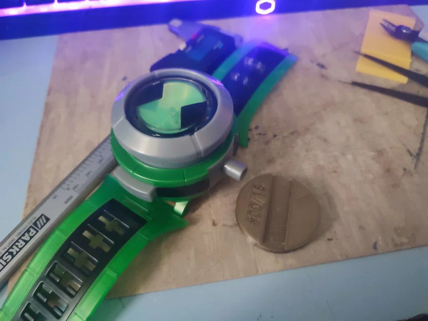 Bộ mã code figure Ben 10 Ultimate Omnitrix/Omnitrix X10 - Image 1