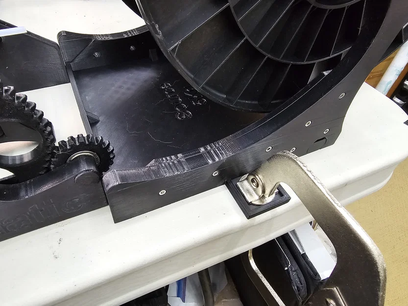 Chỉnh sửa Pastamatic Filament Spool Winder: Brace tăng cứng & hỗ trợ spool 5kg - Image 4