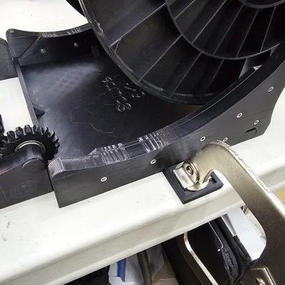 Chỉnh sửa Pastamatic Filament Spool Winder: Brace tăng cứng & hỗ trợ spool 5kg