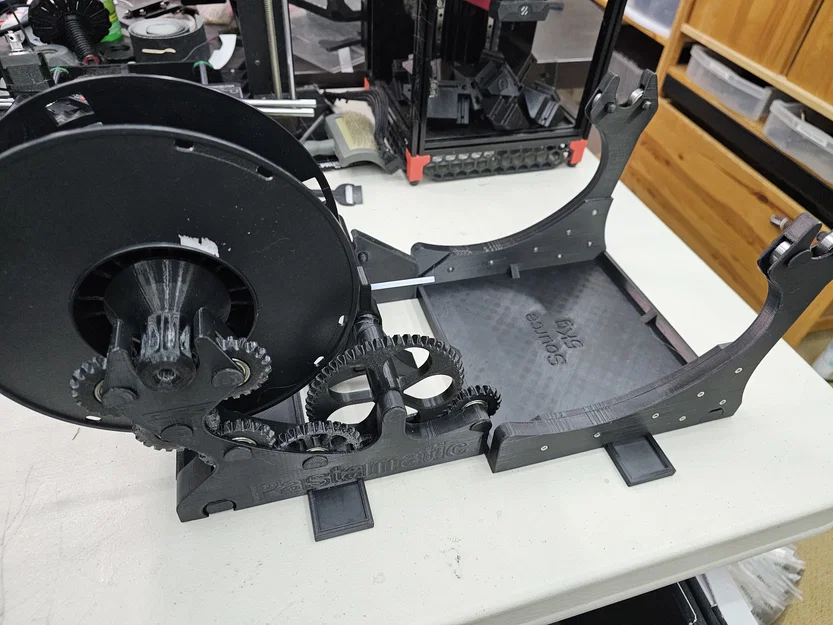 Chỉnh sửa Pastamatic Filament Spool Winder: Brace tăng cứng & hỗ trợ spool 5kg - Image 7