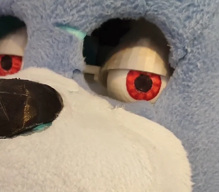 Mô hình mắt Animatronic 3D - Phụ kiện hoàn hảo cho cosplay và robot - Image 1