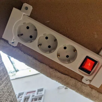 Koppla wallmount – Giá gắn tường cho ổ cắm IKEA KOPPLA