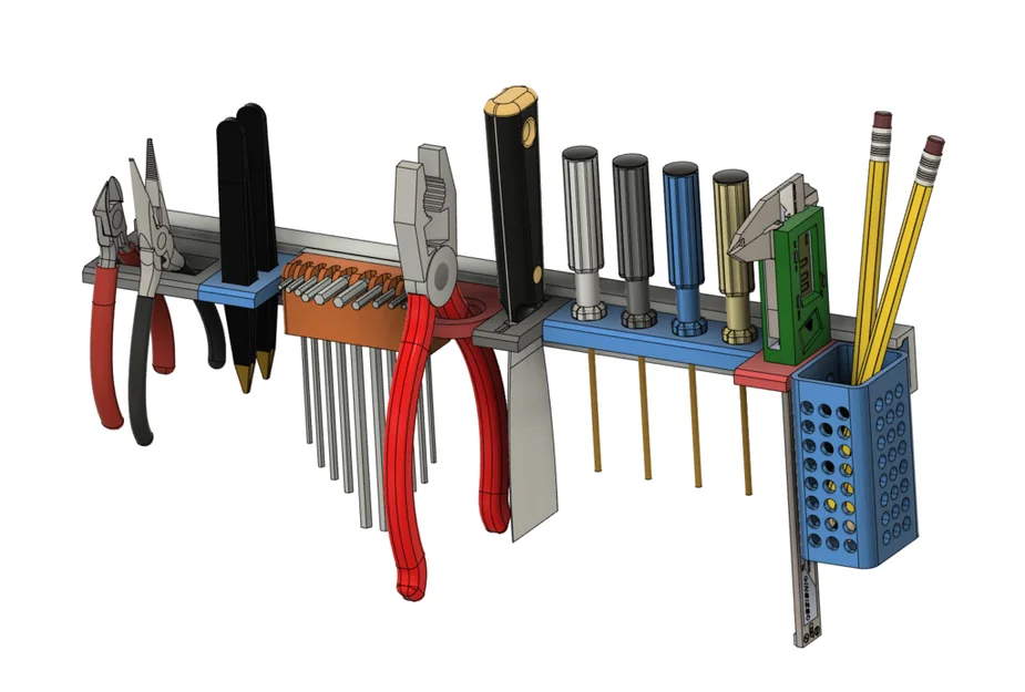 Hệ Ray Dụng Cụ Modular (Modular Tool Rail System) - Image 2