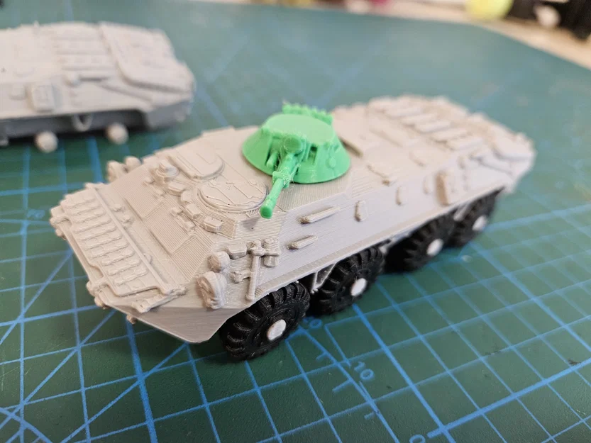 BTR 70 – Remix thân xe tối ưu supports, tháp pháo xoay & bánh snap-in - Image 2