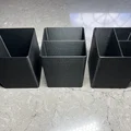 Ống cắm bút/hộp đựng đơn giản 85×85×110mm (3.4×3.4×4.3") - Thumbnail 1