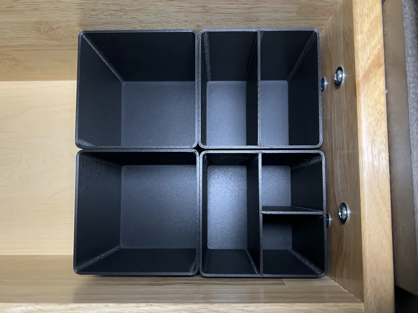 Ống cắm bút/hộp đựng đơn giản 85×85×110mm (3.4×3.4×4.3") - Image 4