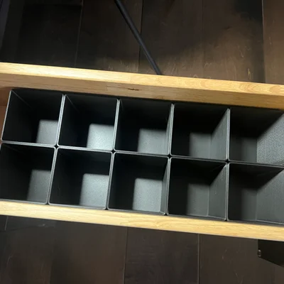Ống cắm bút/hộp đựng đơn giản 85×85×110mm (3.4×3.4×4.3") 6