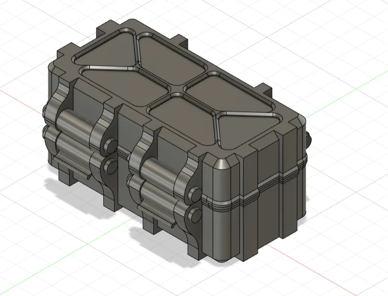 Caja de Uso Rudo – Hộp Tổ Chức Dùng Bền Kiểu Quân Đội - Image 1