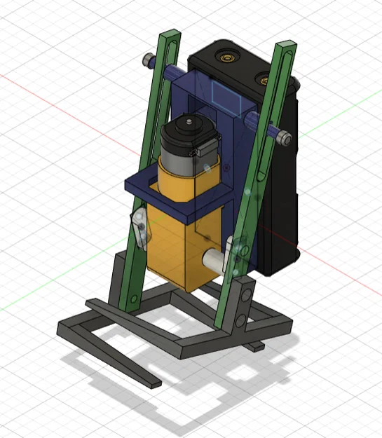 Robot Caminante Básico cho Học Sinh (Robot Đi Bộ Cơ Bản) - Image 1