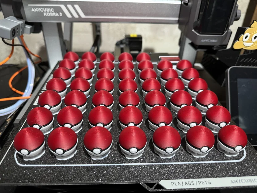 Pokeball - không có móc móc khóa - Image 1