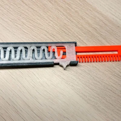Lược xếp thông minh (OTF Comb) - Đồ chơi Fidget độc đáo, bền bỉ