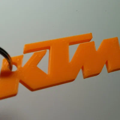 Móc khóa KTM thiết kế độc đáo - Phụ kiện 3D cho tín đồ xe mô tô