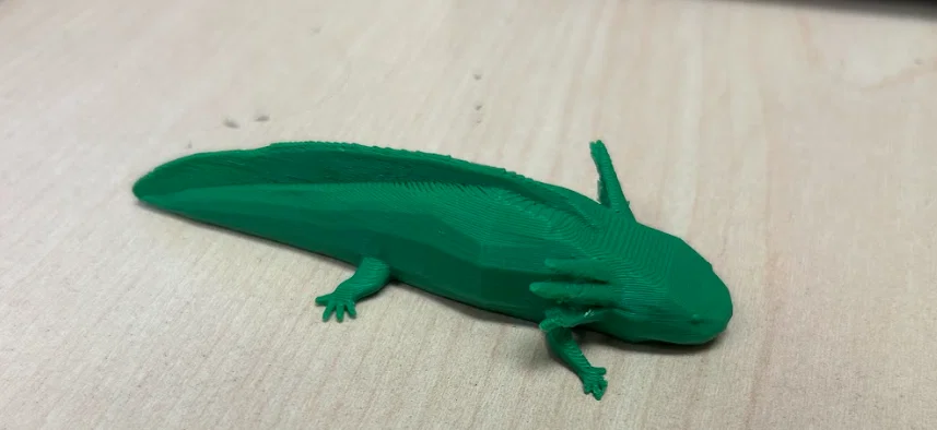 Mô hình Axolotl phong cách Low Poly in 3D độc đáo - Image 1