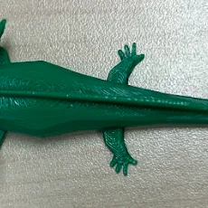 Mô hình Axolotl phong cách Low Poly in 3D độc đáo
