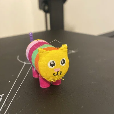 Mô hình 3D Pillow Cat từ Gabby’s Dollhouse