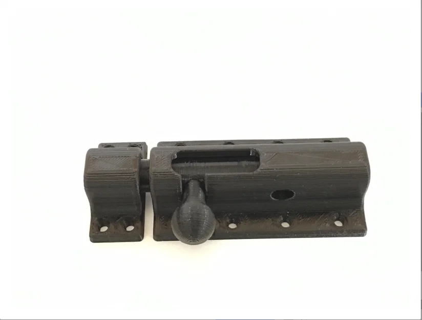 Chốt cửa cổng có thể khóa (Lockable gate bolt) - Image 2