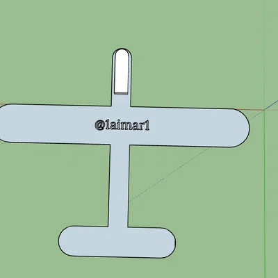 Mô hình máy bay 3D Avion funcional - Tự tay in và bay lượn