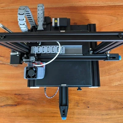 Ngàm gắn Cable Chain Ender 3 V2 cho trục Y/Z (Ender 3 V2 Cable Chain mount for Y/Z axis)