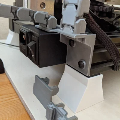 Ngàm gắn Cable Chain Ender 3 V2 cho trục Y/Z (Ender 3 V2 Cable Chain mount for Y/Z axis)