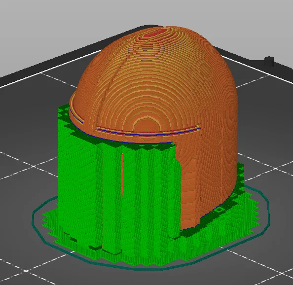 Nón bảo hiểm Mandalorian (Mandalorian helmet) - Image 2