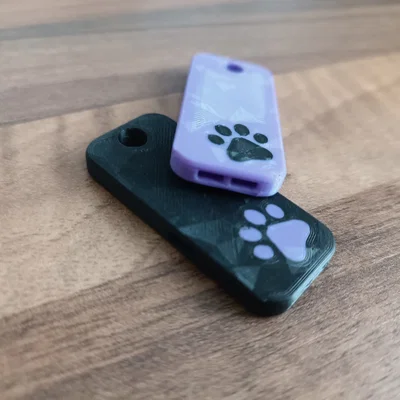 Móc khóa còi chó mini kiêm còi an toàn