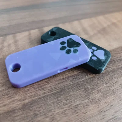 Móc khóa còi chó mini kiêm còi an toàn