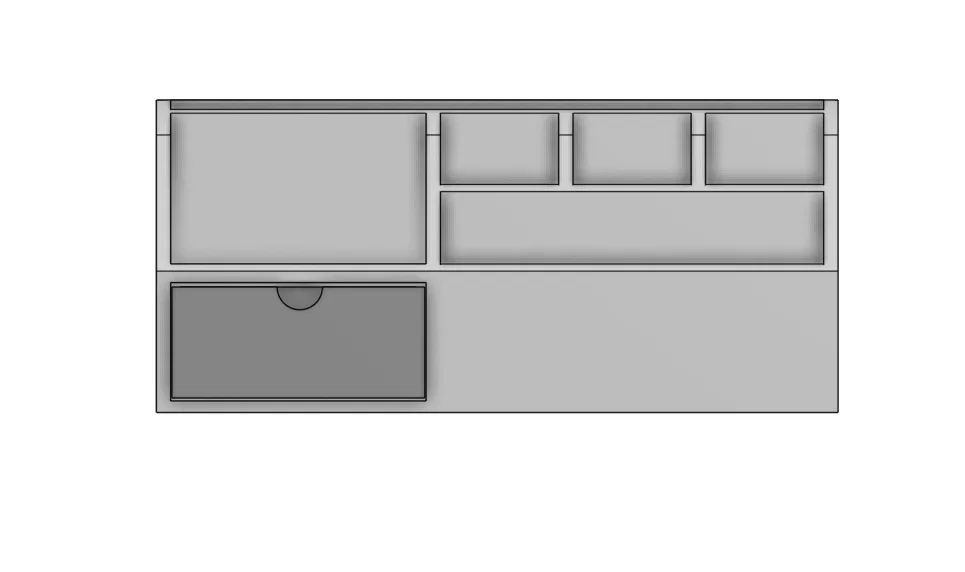 Khay Sắp Xếp Bàn Làm Việc (Desk Organizer) - Image 2