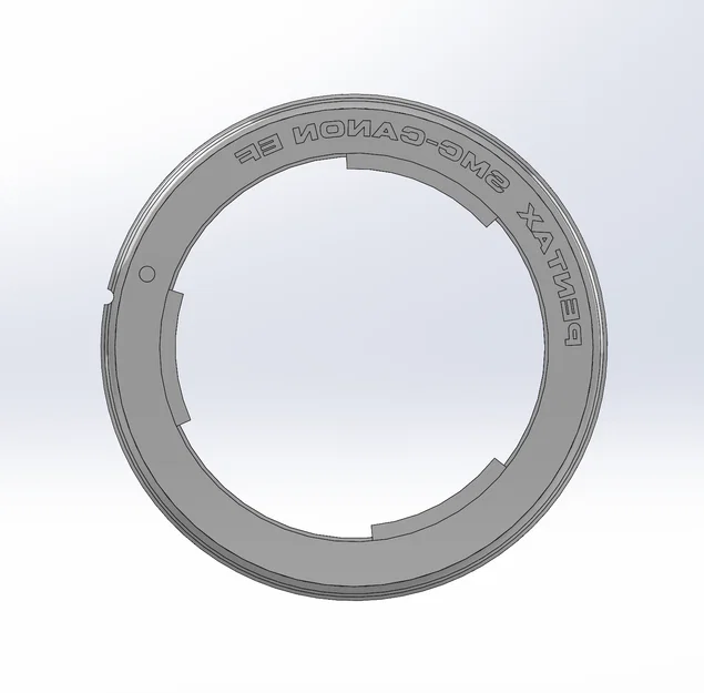 Ngàm chuyển đổi ống kính Canon EF sang Pentax K hỗ trợ chụp Macro - Image 2