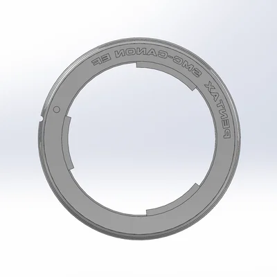 Ngàm chuyển đổi ống kính Canon EF sang Pentax K hỗ trợ chụp Macro