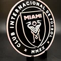 Mô hình 3D Logo Inter-Miami: Món quà độc đáo cho fan hâm mộ - Thumbnail 3