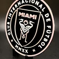 Mô hình 3D Logo Inter-Miami: Món quà độc đáo cho fan hâm mộ - Thumbnail 4