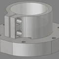 Adapter vô lăng Moza Solid Wheel Adapter - Thumbnail 1