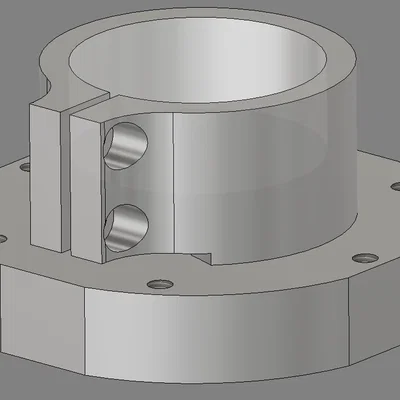 Adapter vô lăng Moza Solid Wheel Adapter