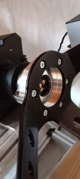 Adapter vô lăng Moza Solid Wheel Adapter - Image 2