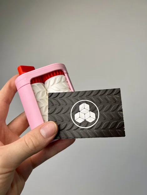 Knitting - Roller dập nổi danh thiếp (Business Card Embosser) - Image 3