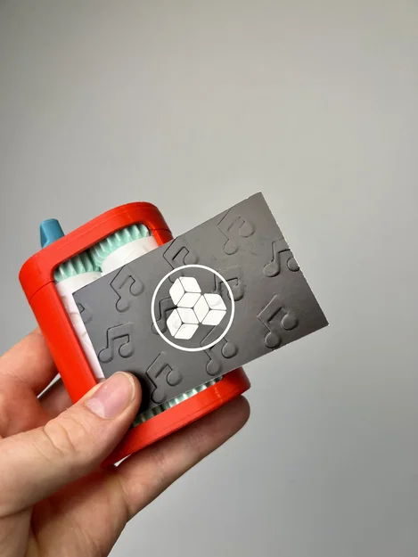 Music Notes - Roller dập nổi danh thiếp (Business Card Embosser) - Image 2